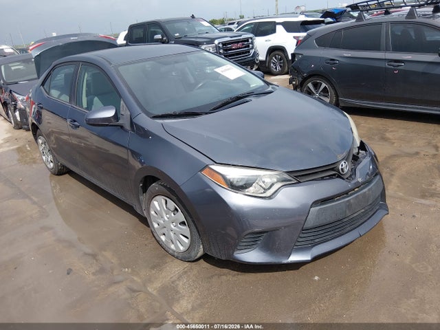 2014 Toyota Corolla Le მანქანა იყიდება აუქციონზე, vin: 2T1BURHE1EC073358, აუქციონის ნომერი: 45650011