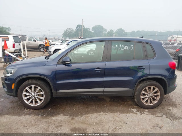 2014 Volkswagen Tiguan Se მანქანა იყიდება აუქციონზე, vin: WVGAV3AX7EW519372, აუქციონის ნომერი: 45650013