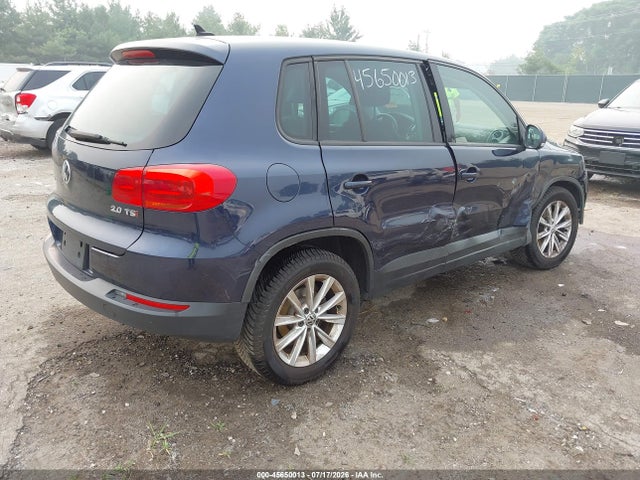 2014 Volkswagen Tiguan Se მანქანა იყიდება აუქციონზე, vin: WVGAV3AX7EW519372, აუქციონის ნომერი: 45650013