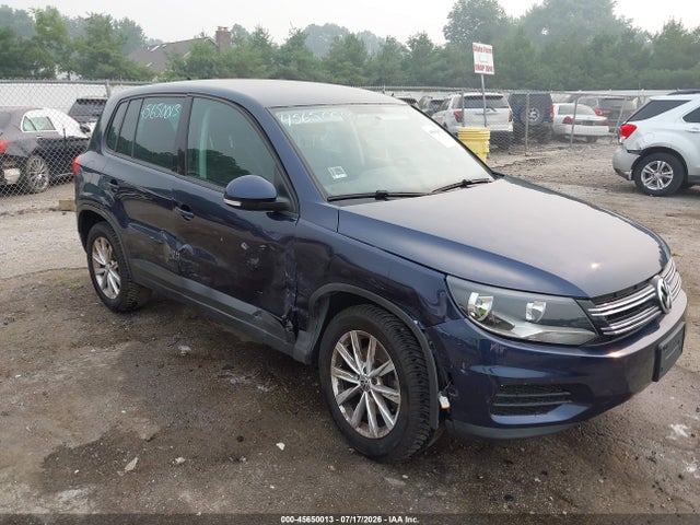2014 Volkswagen Tiguan Se მანქანა იყიდება აუქციონზე, vin: WVGAV3AX7EW519372, აუქციონის ნომერი: 45650013