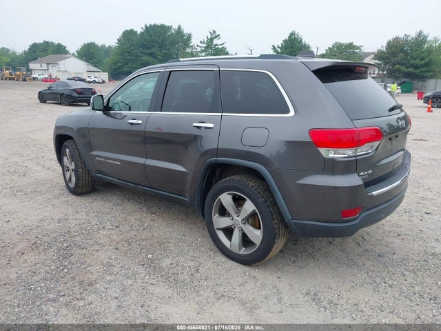 Продажа на аукционе авто 2016 Jeep Grand Cherokee Limited, vin: 1C4RJFBG9GC497351, номер лота: 45650021
