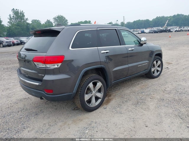 Продажа на аукционе авто 2016 Jeep Grand Cherokee Limited, vin: 1C4RJFBG9GC497351, номер лота: 45650021