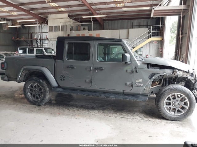 Продаж на аукціоні авто 2020 Jeep Gladiator Overland 4x4, vin: 1C6HJTFG8LL172146, номер лоту: 45650095