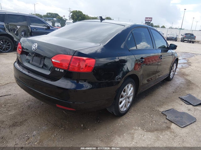 2012 Volkswagen Jetta 2.5l Se მანქანა იყიდება აუქციონზე, vin: 3VWDX7AJ5CM125121, აუქციონის ნომერი: 45650160