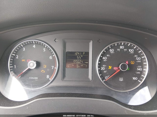 2012 Volkswagen Jetta 2.5l Se მანქანა იყიდება აუქციონზე, vin: 3VWDX7AJ5CM125121, აუქციონის ნომერი: 45650160