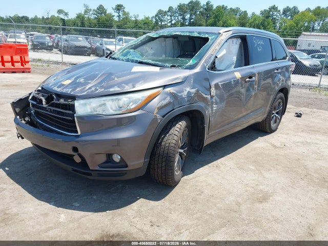 Aukcja sprzedaży 2016 Toyota Highlander Xle V6, vin: 5TDJKRFH4GS265446, numer aukcji: 45650222