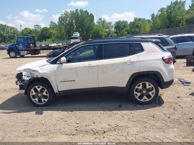 Aukcja sprzedaży 2021 Jeep Compass Limited 4x4, vin: 3C4NJDCB5MT583522, numer aukcji: 45650280
