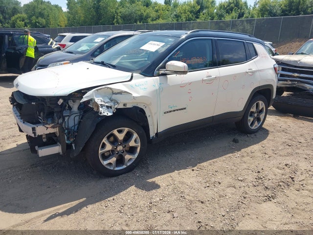 Aukcja sprzedaży 2021 Jeep Compass Limited 4x4, vin: 3C4NJDCB5MT583522, numer aukcji: 45650280