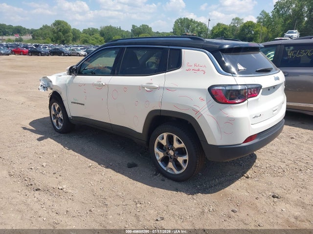Aukcja sprzedaży 2021 Jeep Compass Limited 4x4, vin: 3C4NJDCB5MT583522, numer aukcji: 45650280
