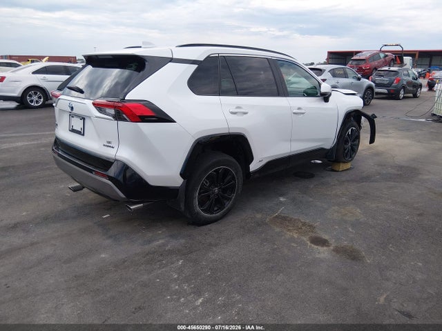 45650290 :رقم المزاد ، 4T3T6RFV4RU143965 vin ، 2024 Toyota Rav4 Hybrid Se مزاد بيع