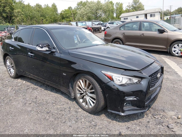 Продажа на аукционе авто 2019 Infiniti Q50 3.0t Luxe, vin: JN1EV7ARXKM591840, номер лота: 45650332