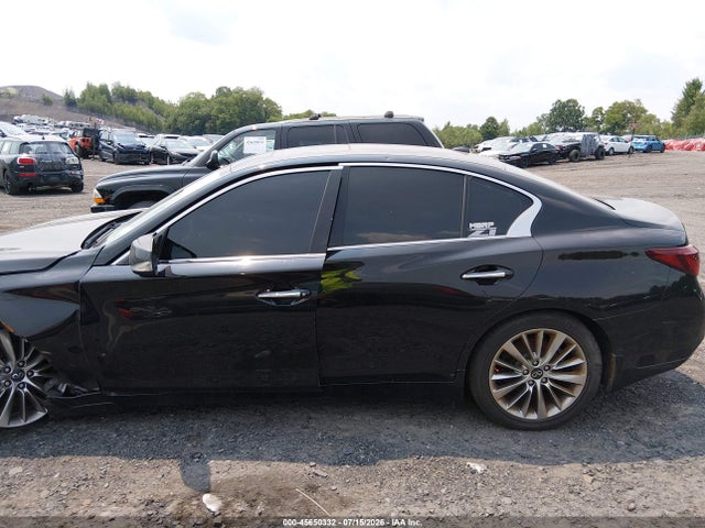 Продажа на аукционе авто 2019 Infiniti Q50 3.0t Luxe, vin: JN1EV7ARXKM591840, номер лота: 45650332