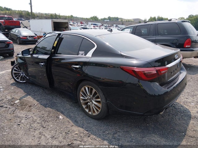 Продажа на аукционе авто 2019 Infiniti Q50 3.0t Luxe, vin: JN1EV7ARXKM591840, номер лота: 45650332
