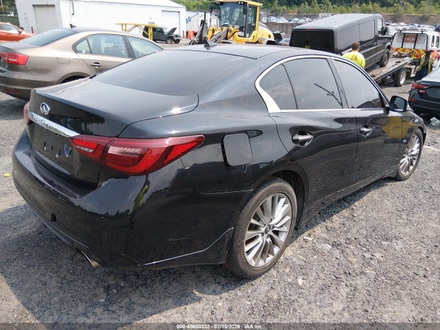 Продажа на аукционе авто 2019 Infiniti Q50 3.0t Luxe, vin: JN1EV7ARXKM591840, номер лота: 45650332