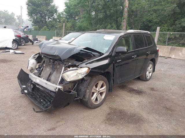 45650365 :رقم المزاد ، 5TDDK3EHXAS027989 vin ، 2010 Toyota Highlander Limited V6 مزاد بيع