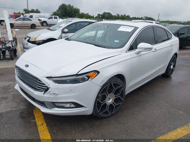 45650449 :رقم المزاد ، 3FA6P0D90JR138384 vin ، 2018 Ford Fusion Titanium مزاد بيع