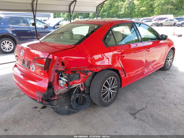 45650456 :رقم المزاد ، 3VWDB7AJ2JM230517 vin ، 2018 Volkswagen Jetta 1.4t Se/1.4t Wolfsburg Edition مزاد بيع