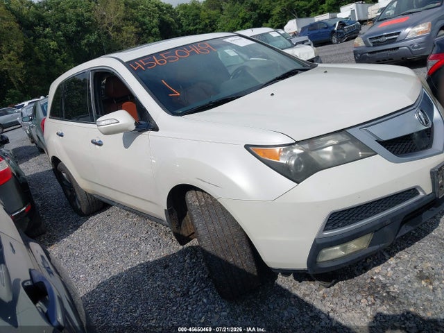 2011 Acura Mdx Advance Package მანქანა იყიდება აუქციონზე, vin: 2HNYD2H78BH512456, აუქციონის ნომერი: 45650469