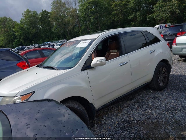 2011 Acura Mdx Advance Package მანქანა იყიდება აუქციონზე, vin: 2HNYD2H78BH512456, აუქციონის ნომერი: 45650469