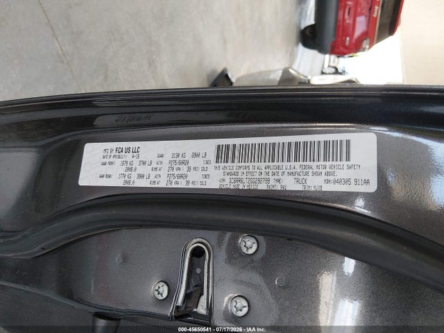 2016 Ram 1500 Slt მანქანა იყიდება აუქციონზე, vin: 3C6RR6LT2GG292799, აუქციონის ნომერი: 45650541
