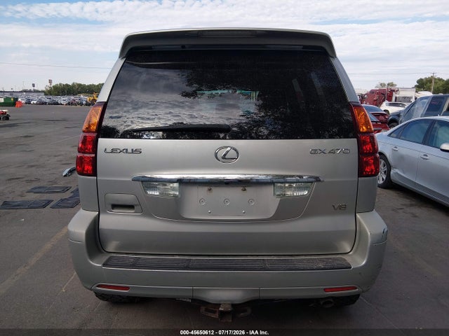 2004 Lexus Gx 470 მანქანა იყიდება აუქციონზე, vin: JTJBT20X340064819, აუქციონის ნომერი: 45650612