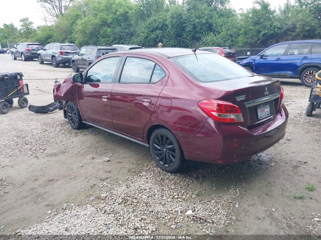 2020 Mitsubishi Mirage G4 Le მანქანა იყიდება აუქციონზე, vin: ML32F4FJ8LHF06198, აუქციონის ნომერი: 45650614