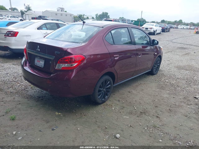 2020 Mitsubishi Mirage G4 Le მანქანა იყიდება აუქციონზე, vin: ML32F4FJ8LHF06198, აუქციონის ნომერი: 45650614