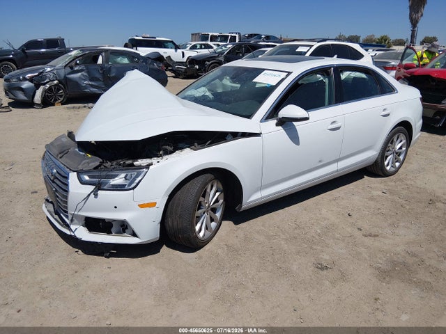 2019 Audi A4 40 Premium მანქანა იყიდება აუქციონზე, vin: WAUHMAF46KA108446, აუქციონის ნომერი: 45650625
