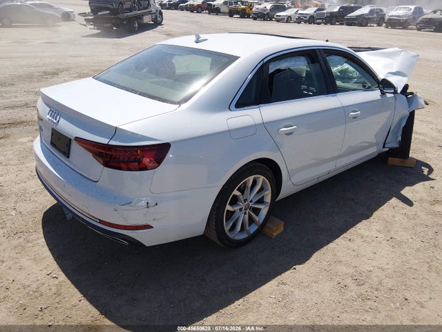 2019 Audi A4 40 Premium მანქანა იყიდება აუქციონზე, vin: WAUHMAF46KA108446, აუქციონის ნომერი: 45650625