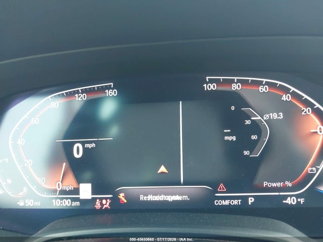 Aukcja sprzedaży 2022 Bmw X5 Xdrive40i, vin: 5UXCR6C08N9K80351, numer aukcji: 45650660