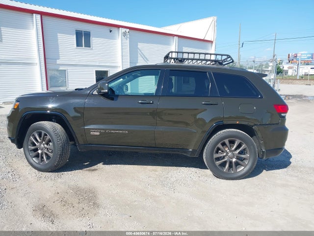 2016 Jeep Grand Cherokee Limited 75th Anniversary მანქანა იყიდება აუქციონზე, vin: 1C4RJFBG6GC406259, აუქციონის ნომერი: 45650674