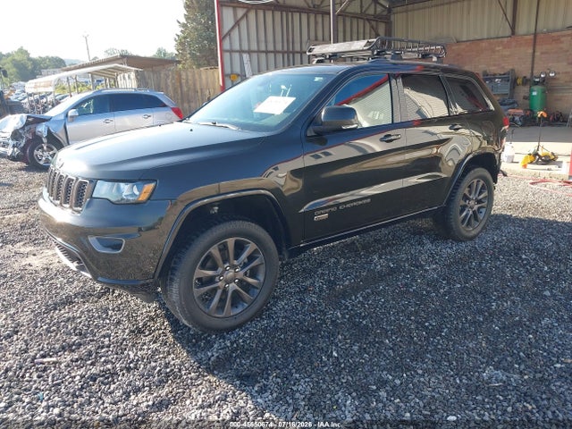 2016 Jeep Grand Cherokee Limited 75th Anniversary მანქანა იყიდება აუქციონზე, vin: 1C4RJFBG6GC406259, აუქციონის ნომერი: 45650674