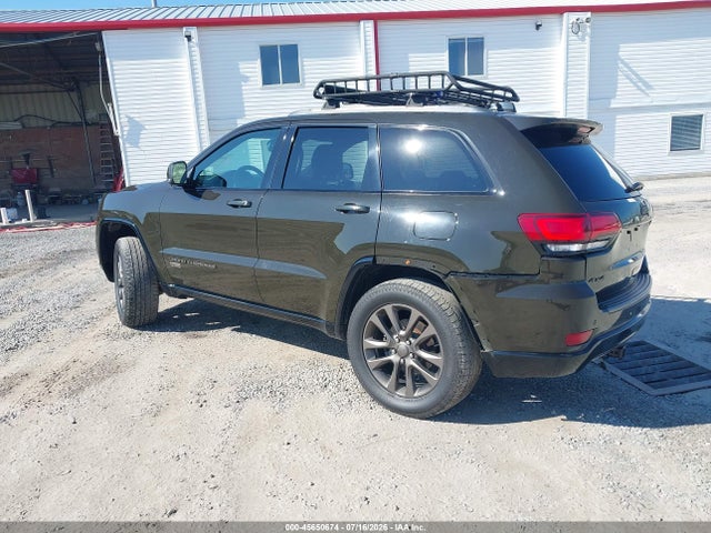 2016 Jeep Grand Cherokee Limited 75th Anniversary მანქანა იყიდება აუქციონზე, vin: 1C4RJFBG6GC406259, აუქციონის ნომერი: 45650674