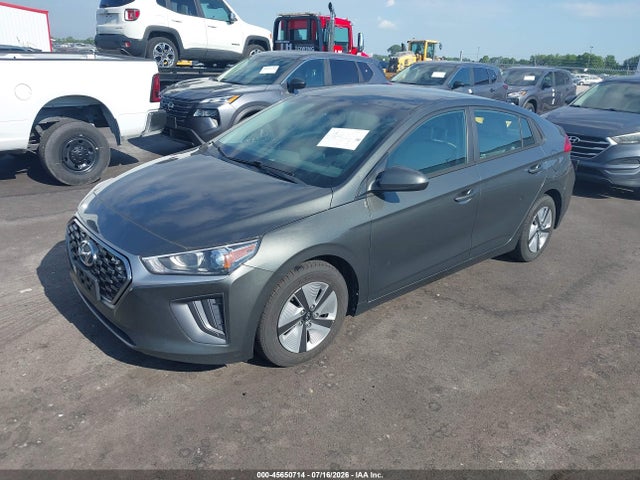 Hyundai Ioniq Hybrid Blue 2021 KMHC65LC3MU247277 Image 2