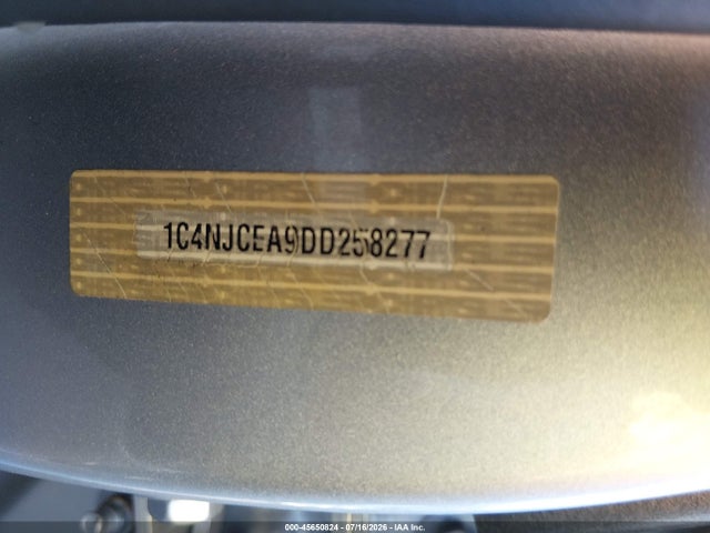 Продаж на аукціоні авто 2013 Jeep Compass Latitude, vin: 1C4NJCEA9DD258277, номер лоту: 45650824