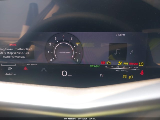 2026 Audi Q3 Tfsi Quattro S Tronic მანქანა იყიდება აუქციონზე, vin: WA1ABCFJ4T1037528, აუქციონის ნომერი: 45650843