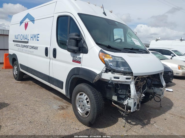 Aukcja sprzedaży 2022 Ram Promaster 2500 High Roof 159 Wb, vin: 3C6LRVDG5NE128246, numer aukcji: 45650864