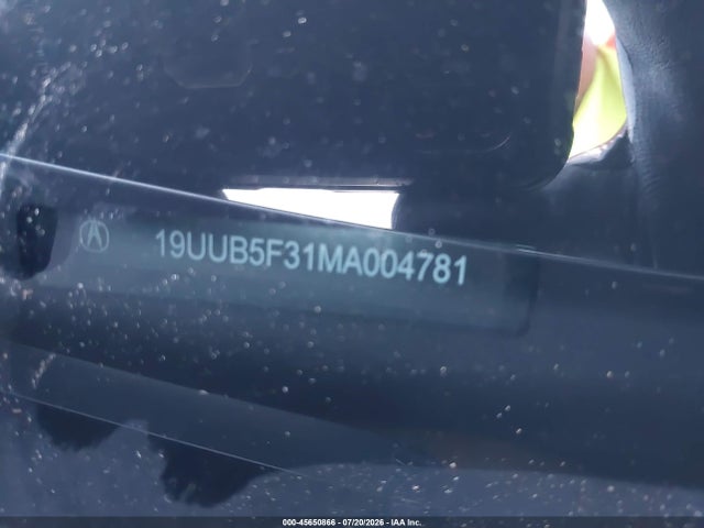45650866 :رقم المزاد ، 19UUB5F31MA004781 vin ، 2021 Acura Tlx Standard مزاد بيع