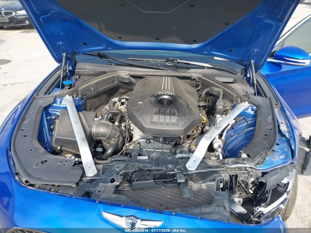 Aukcja sprzedaży 2022 Genesis G70 2.0t Awd, vin: KMTG34TA1NU087958, numer aukcji: 45650916
