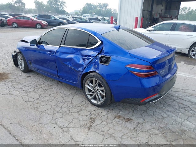 Aukcja sprzedaży 2022 Genesis G70 2.0t Awd, vin: KMTG34TA1NU087958, numer aukcji: 45650916