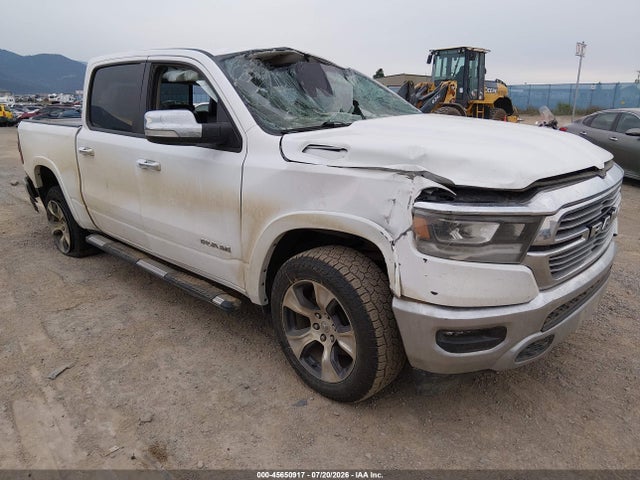 45650917 :رقم المزاد ، 1C6SRFJT5NN259546 vin ، 2022 Ram 1500 Laramie  4x4 5'7 Box مزاد بيع