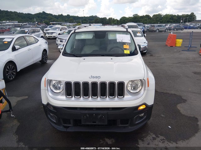 Продаж на аукціоні авто 2016 Jeep Renegade Limited, vin: ZACCJBDT3GPD16846, номер лоту: 45650973