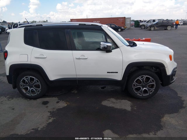 Продаж на аукціоні авто 2016 Jeep Renegade Limited, vin: ZACCJBDT3GPD16846, номер лоту: 45650973