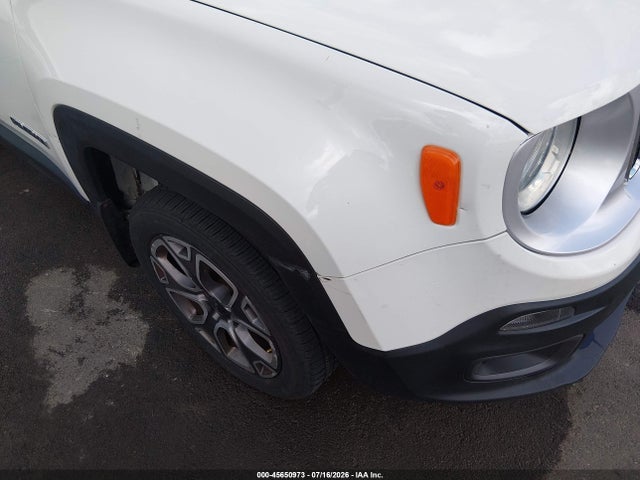 Продаж на аукціоні авто 2016 Jeep Renegade Limited, vin: ZACCJBDT3GPD16846, номер лоту: 45650973