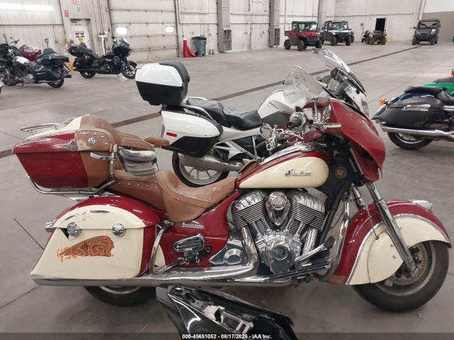 2016 Indian Motorcycle Co. Roadmaster მანქანა იყიდება აუქციონზე, vin: 56KTRAAA6G3330969, აუქციონის ნომერი: 45651052
