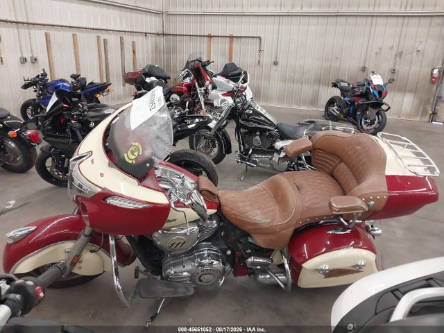 2016 Indian Motorcycle Co. Roadmaster მანქანა იყიდება აუქციონზე, vin: 56KTRAAA6G3330969, აუქციონის ნომერი: 45651052