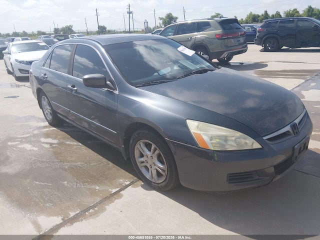 45651055 :رقم المزاد ، 1HGCM56887A191961 vin ، 2007 Honda Accord 2.4 Ex مزاد بيع