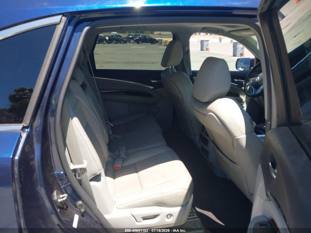 Acura Mdx Technology Package 2017 5FRYD3H52HB007438 Image 8