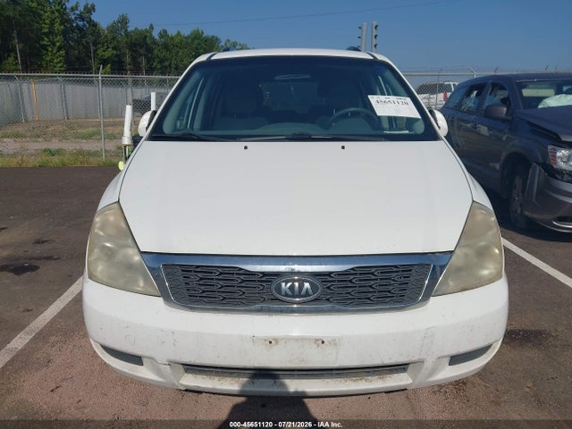 2012 Kia Sedona Lx მანქანა იყიდება აუქციონზე, vin: KNDMG4C78C6441082, აუქციონის ნომერი: 45651120