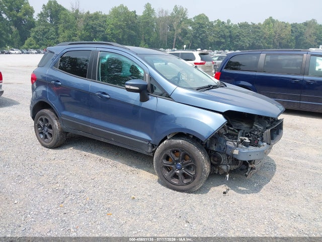 Продаж на аукціоні авто 2022 Ford Ecosport Se, vin: MAJ6S3GL3NC460027, номер лоту: 45651135